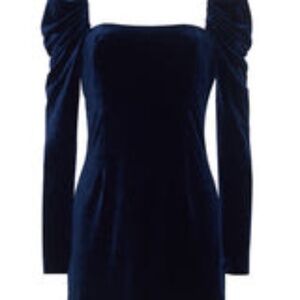 Cara Cara Blue Velvet Laurenne Dress